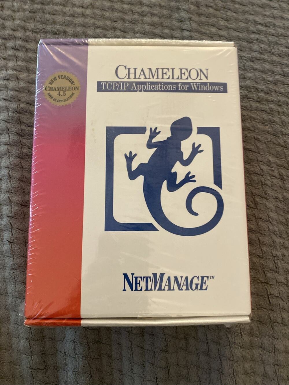 New Sealed Vintage Chameleon TCP/IP For Windows NetManage V4.5 NOS